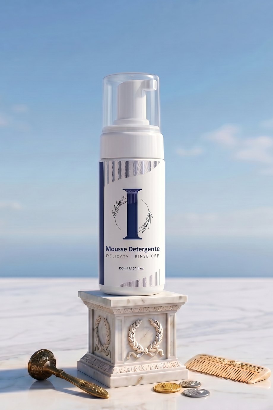 Mousse detergente capelli post-trapianto Imperator — Fase IV Made in Italy